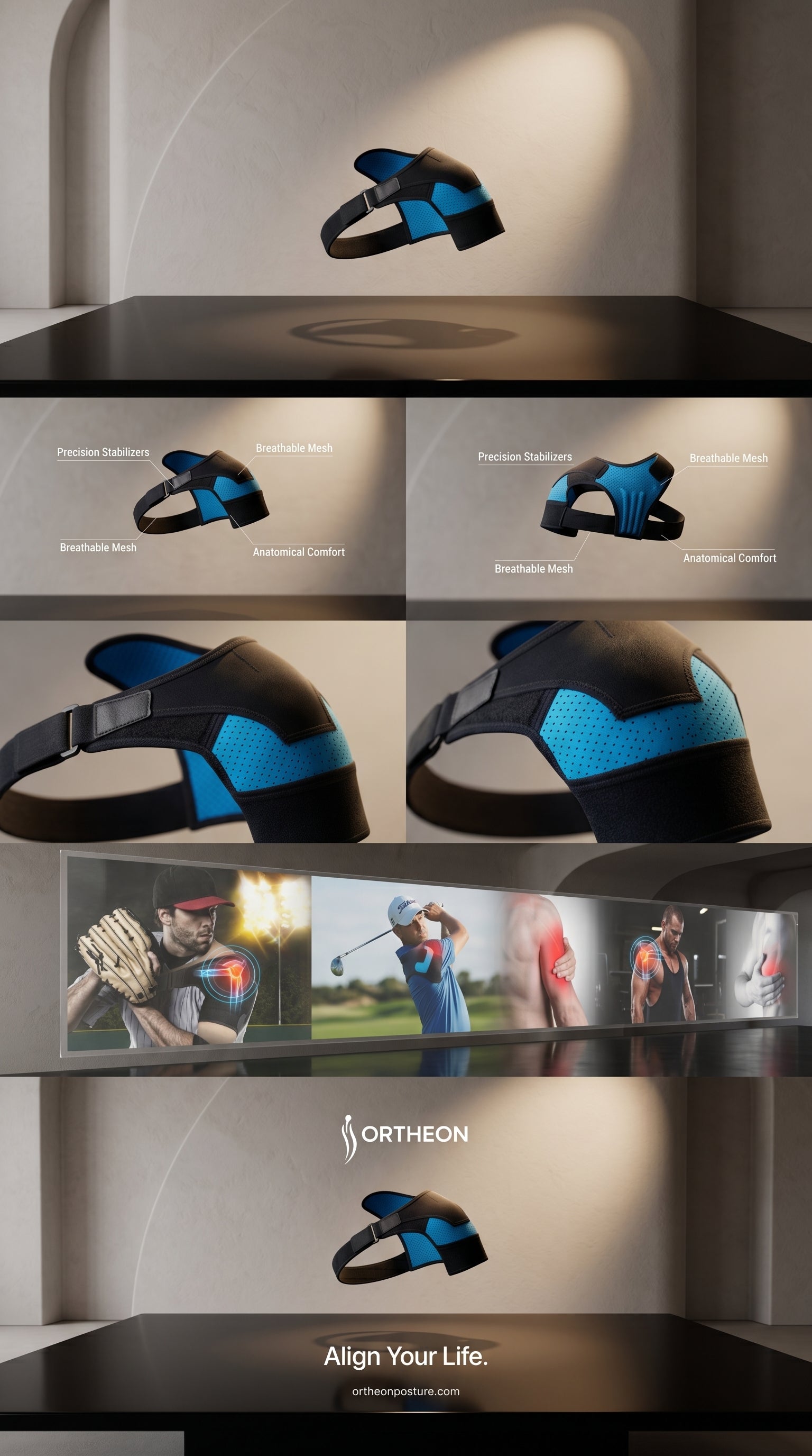 Ortheon Shoulder Alignment Brace