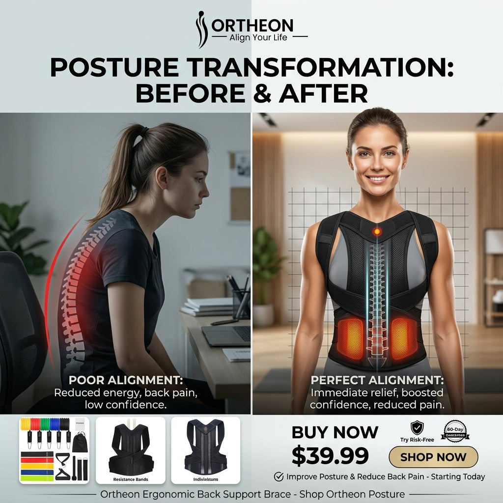 Ortheon Ergonomic Back Support Brace