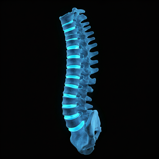 3D model of a human spine
